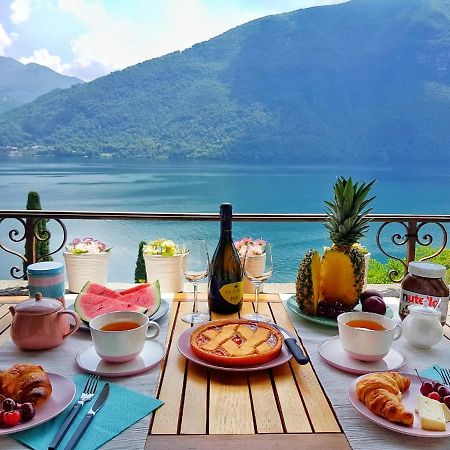 Fabulous View On The Lake Valsolda Extérieur photo