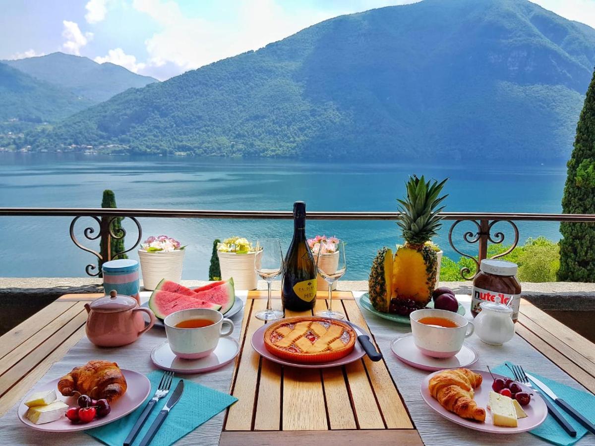 Fabulous View On The Lake Valsolda Extérieur photo